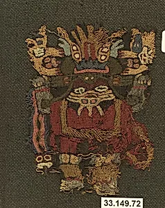 Embroidered Mantle Fragment