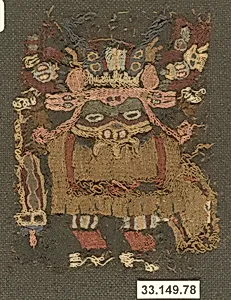 Embroidered Mantle Fragment