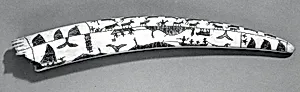 Engraved Ivory Tusk