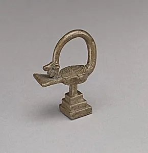 Gold Weight: Bird (Sankofa)