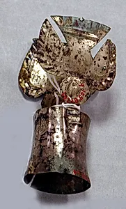 Hammered Silver Miniature Crown