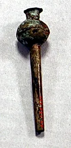 Hammered Silver Miniature Scepter