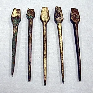 Hammered Silver Miniature Spatula