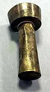 Hammered Silver Rattle Beaker