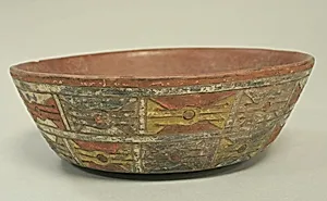 Incised Painted Bowl