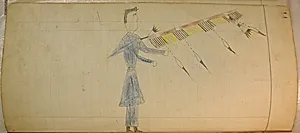 Maffet Ledger: Soldier pierced by lance