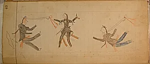 Maffet Ledger: Three Indians