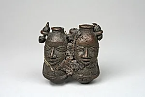 Medicine Vessel: Two Figures