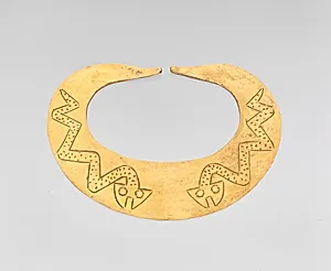 Nose Ornament with Snakes