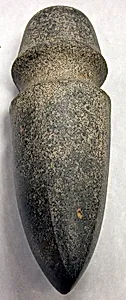 Pointed and Grooved Stone Blade