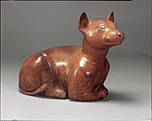 Reclining Dog by Colima artist(s)