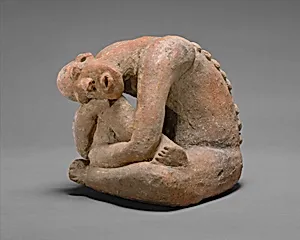 Seated Figure by Middle Niger artist