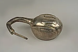 Silver Bird Vessel