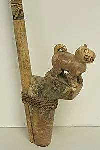 Spear Thrower with Feline