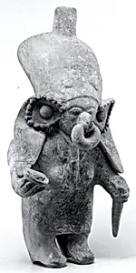 Standing Hollow Ceramic Figure