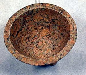 Stone Tripod Vessel