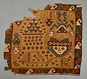Tapestry Panel with Spotted Cat