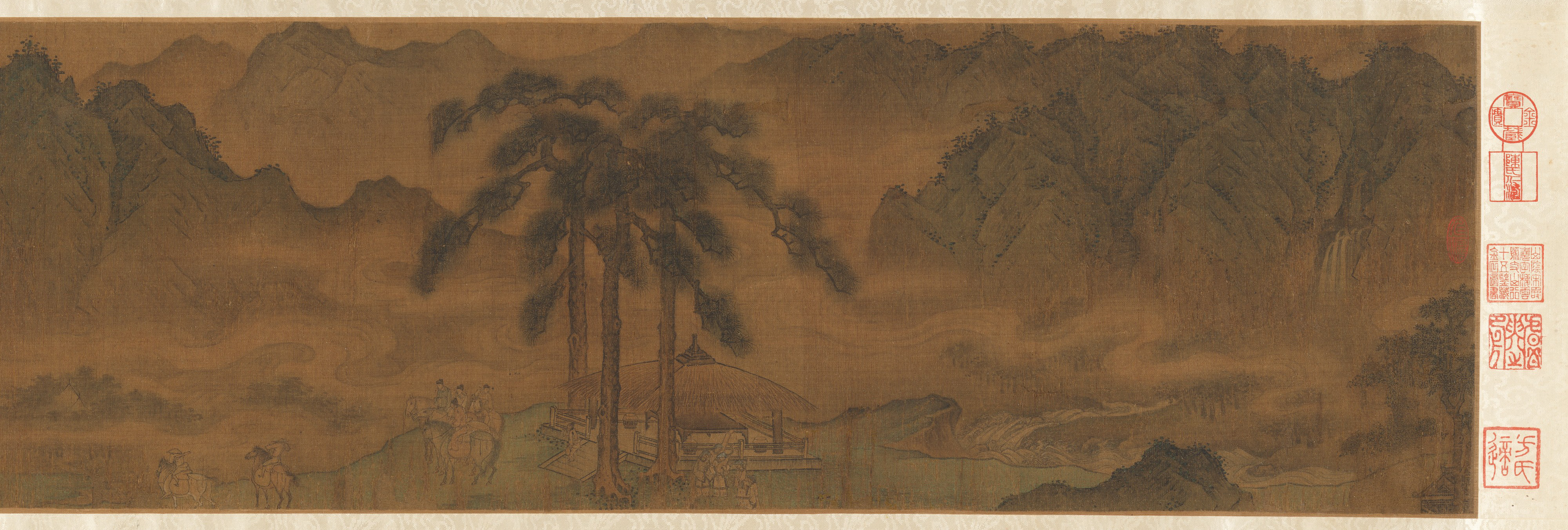 明/清佚名傳史道碩八駿圖卷|Eight Horses - Attributed to Zhao Mengf