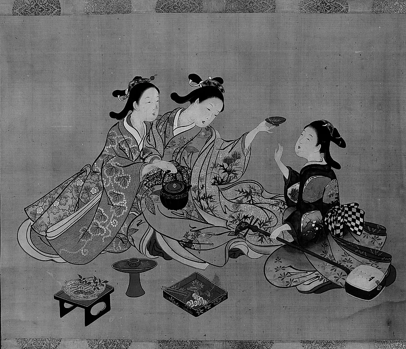 神功皇后図|The Legendary Empress Jingū - Studio of Katsushika