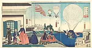 「亜墨利加國」|“America”: Enjoying Hot Air Balloons