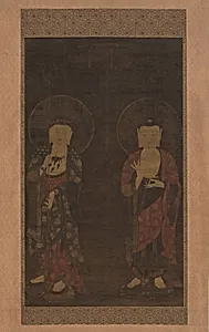 아미타불과　지장보살도　고려|阿彌陀佛・地藏菩薩圖	高麗|Amitabha and Kshitigarba