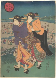 Annual event - the third month (Ukiyo nenjū gyōji: Yayoi)