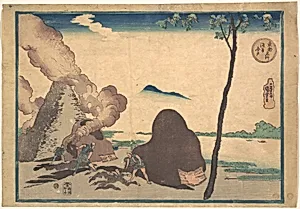 Asakusa Imado by Utagawa Kuniyoshi