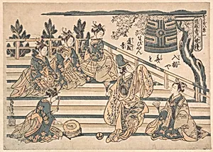 The Curfew at Dōjōji by Torii Kiyomitsu