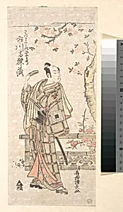 The Actor Ichikawa Komazo I in the Role of Satsuma Kushi no Gengobyoye by Torii Kiyonaga
