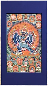 Vajrabhairava with His Consort Vajravetali