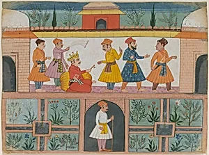 A Messenger is Dispatched: Page from a Dispersed Manuscript