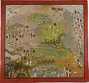 Maharana Jagat Singh Hawks for Cranes by Shiva and Dayal