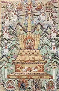Buddha Within a Stupa