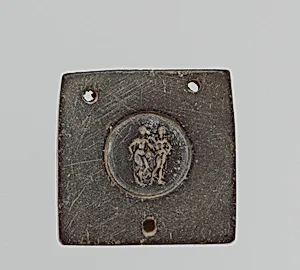 Jewelry Mold With Two Figures by Unknown Artist