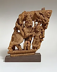 Panel from a Ritual Chariot: Narasimha, the Man-Lion Incarnation of Vishnu