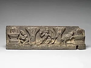 Relief of an Episode of Kiratarjuniya from the Mahabharata by Unknown Artist