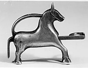 Padlock in the Shape of a Galloping Horse