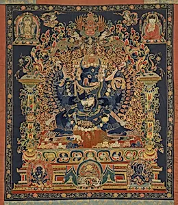 The Deity Vajrabhairava, Tantric Form of the Bodhisattva Manjushri
