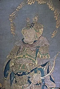 Buddhist Guardian King by Unknown Artist