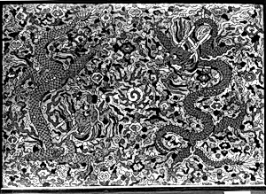 Panel with Dragons