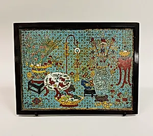 Plaque with Theme of the "Hundred Antiques"
