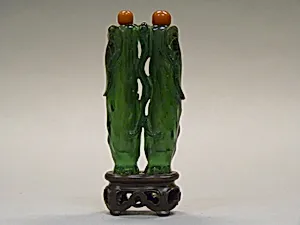 Twin Snuff Bottles by Unknown Artist