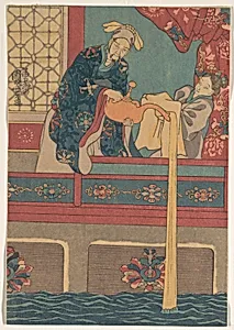 Paragons of Filial Piety (from a set of twenty-four) by Utagawa Kuniyoshi