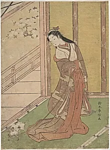 Onna San no Miya (the Third Princess) by Suzuki Harunobu