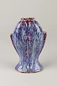 Vase in the form of twin fish by Unknown Artist