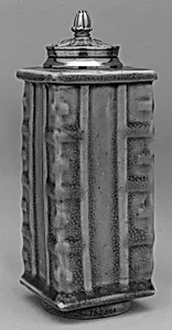 Vase in the form of a Neolithic ritual object cong