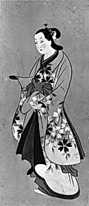 Standing Beauty by Kaigetsudō