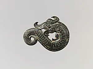 Appliqué in the Form of a Dragon