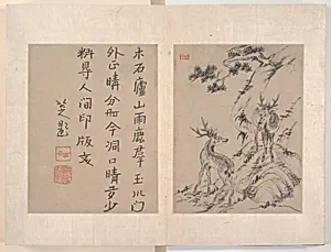 Album of miscellaneous paintings by Bada Shanren (Zhu Da)
