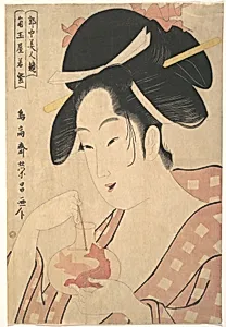 Wakamurasaki of the Kadotamaya by Chōkōsai Eishō